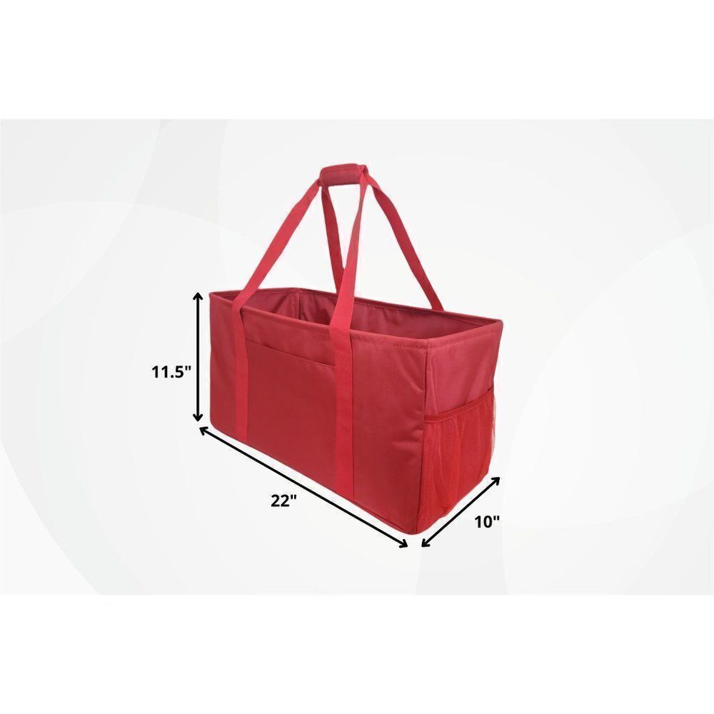 "STRAIGHT OUTTA GROCERIES" Multipurpose Tote - Picture 8 of 15